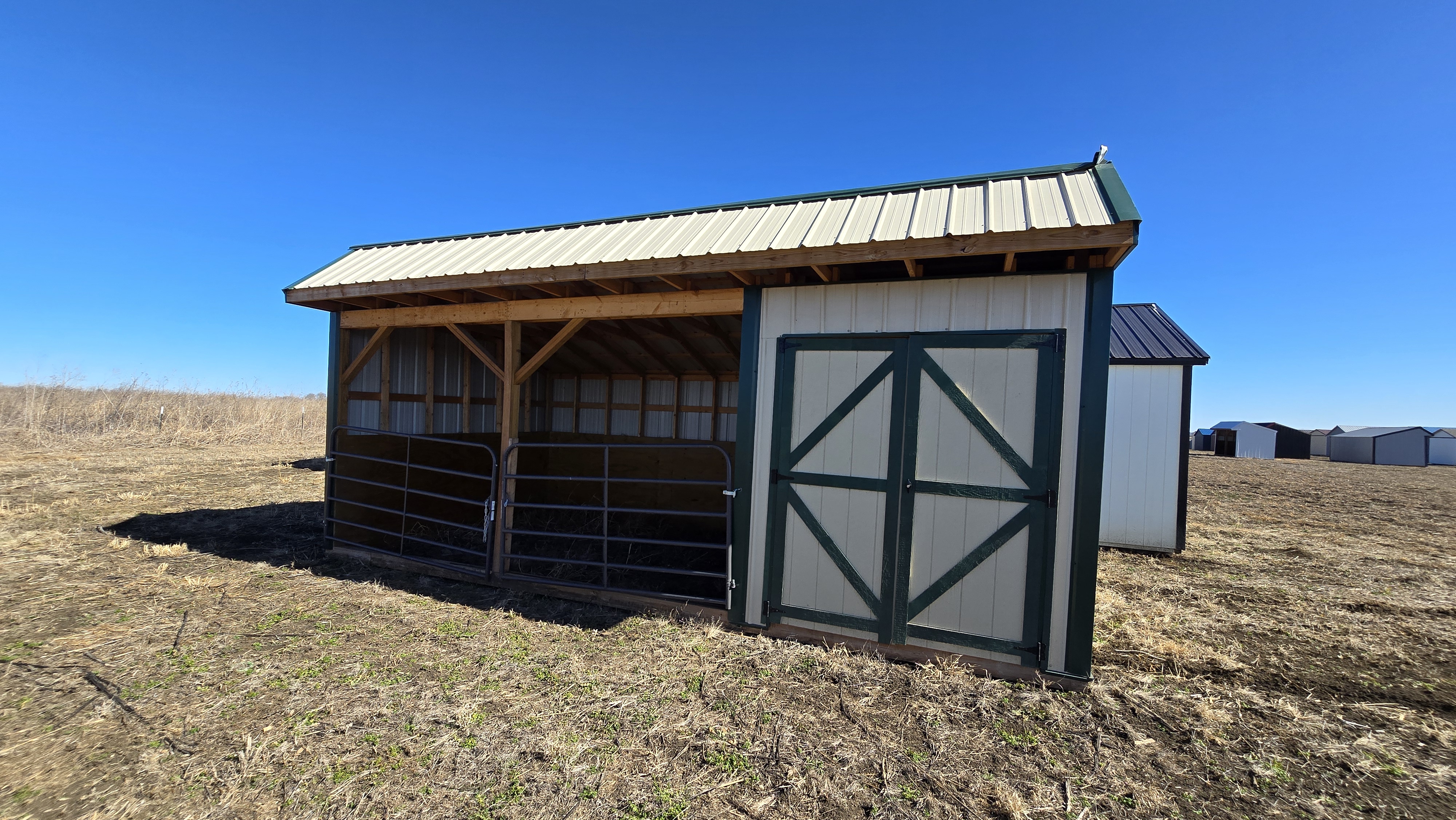 Two-Stall Horsebarn